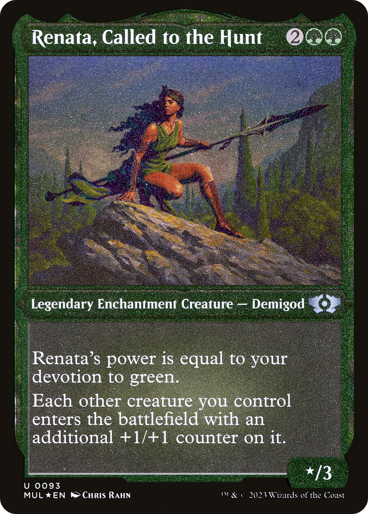 Renata, Called to the Hunt (Foil Etched) [Multiverse Legends] | PLUS EV GAMES 