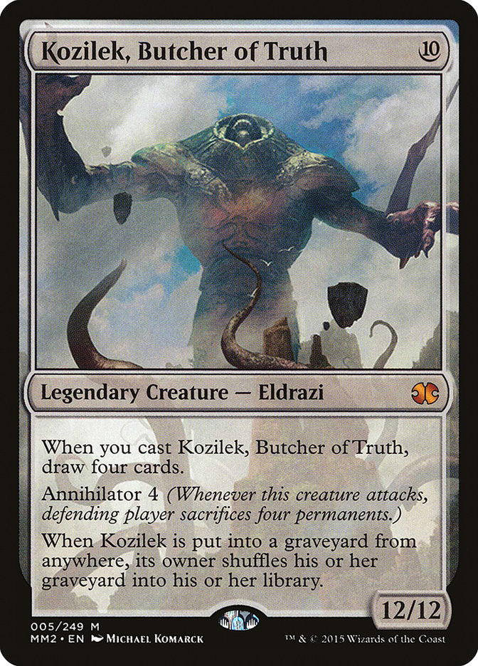 Kozilek, Butcher of Truth [Modern Masters 2015] | PLUS EV GAMES 