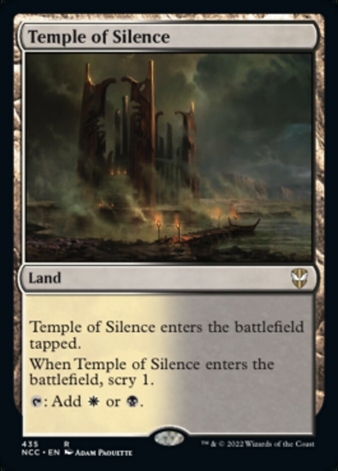 Temple of Silence [Streets of New Capenna Commander] | PLUS EV GAMES 