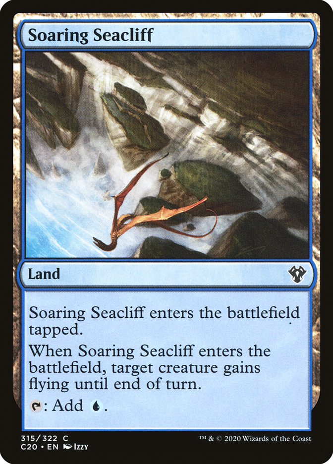 Soaring Seacliff [Commander 2020] | PLUS EV GAMES 