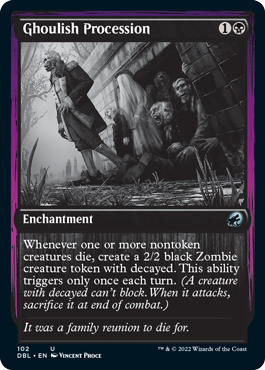 Ghoulish Procession [Innistrad: Double Feature] | PLUS EV GAMES 