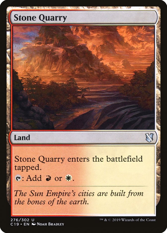 Stone Quarry [Commander 2019] | PLUS EV GAMES 