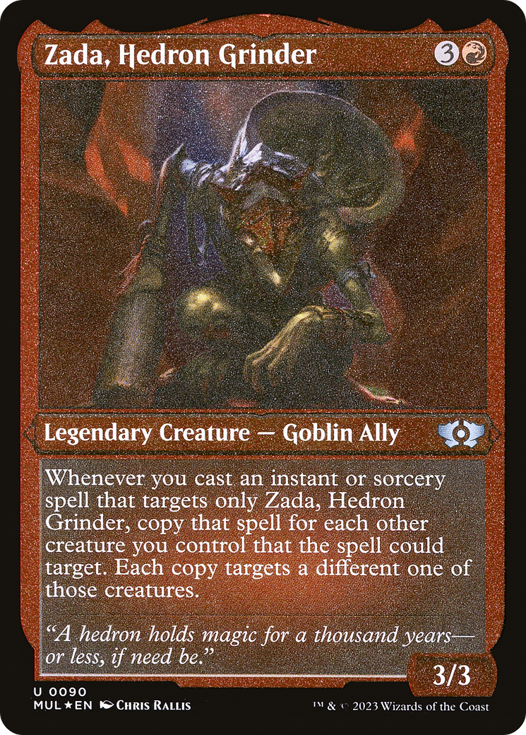 Zada, Hedron Grinder (Foil Etched) [Multiverse Legends] | PLUS EV GAMES 