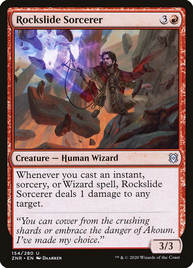 Rockslide Sorcerer [Zendikar Rising] | PLUS EV GAMES 