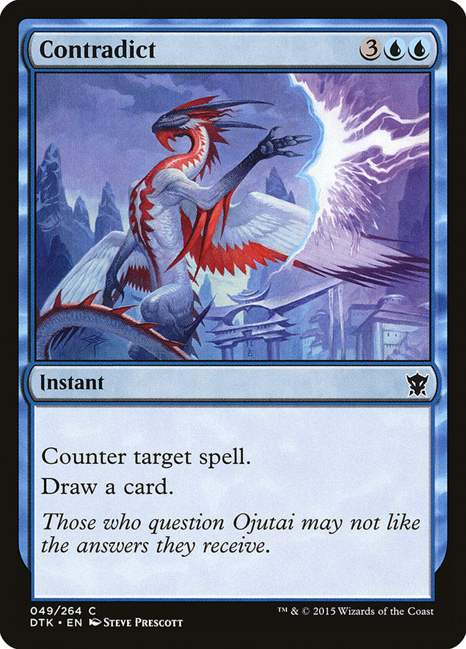 Contradict [Dragons of Tarkir] | PLUS EV GAMES 