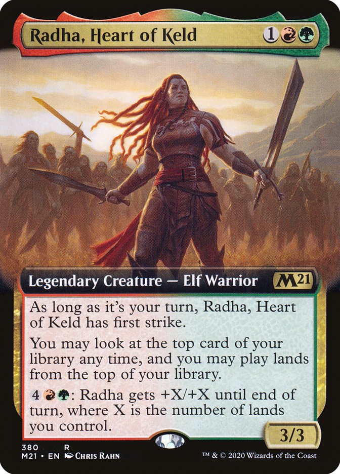 Radha, Heart of Keld (Extended) [Core Set 2021] | PLUS EV GAMES 