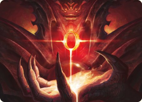 Sol Ring Art Card [The Lord of the Rings: Tales of Middle-earth Art Series] | PLUS EV GAMES 