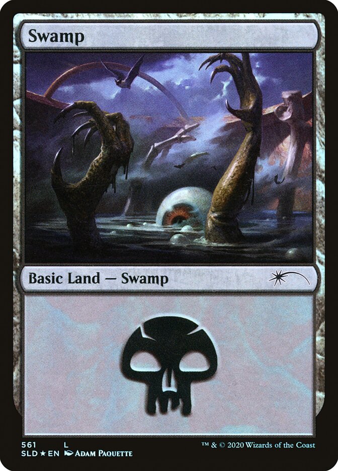 Swamp (Witchcraft) (561) [Secret Lair Drop Promos] | PLUS EV GAMES 
