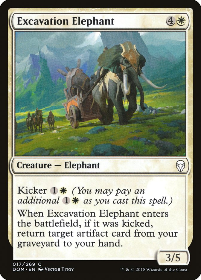 Excavation Elephant [Dominaria] | PLUS EV GAMES 