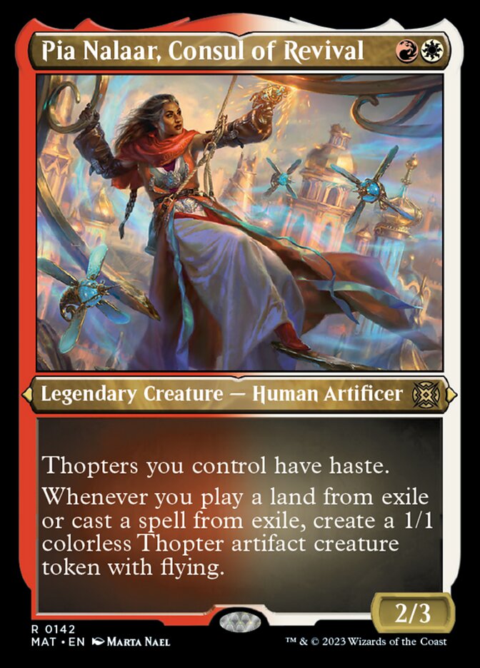 Pia Nalaar, Consul of Revival (Foil Etched) [March of the Machine: The Aftermath] | PLUS EV GAMES 