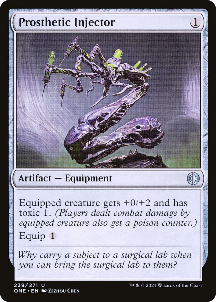Prosthetic Injector [Phyrexia: All Will Be One] | PLUS EV GAMES 