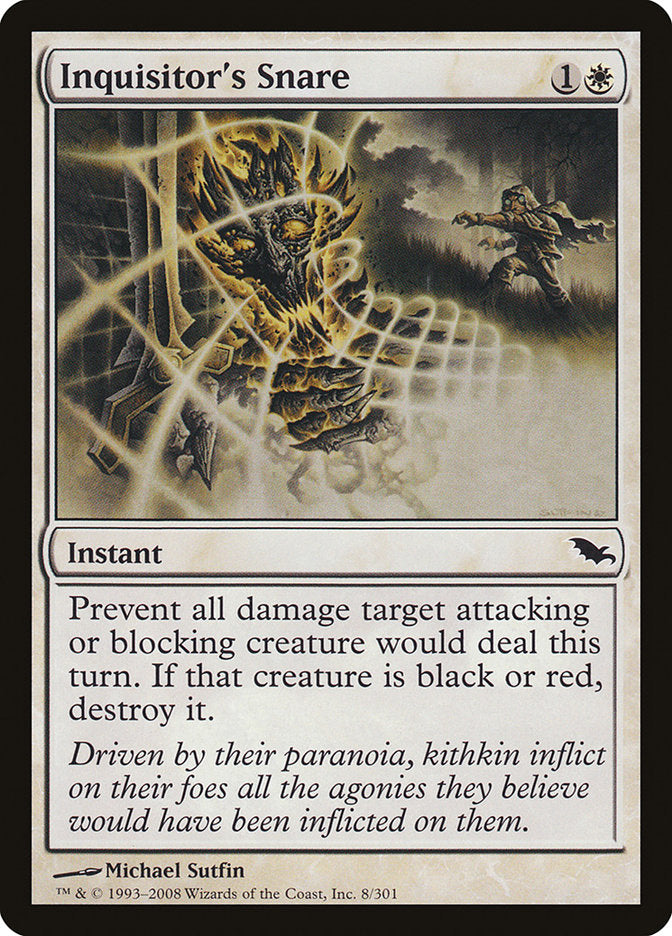 Inquisitor's Snare [Shadowmoor] | PLUS EV GAMES 