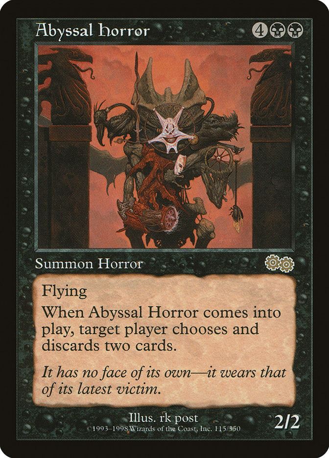 Abyssal Horror [Urza's Saga] | PLUS EV GAMES 