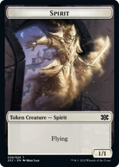 Saproling // Spirit Double-sided Token [Double Masters 2022 Tokens] | PLUS EV GAMES 