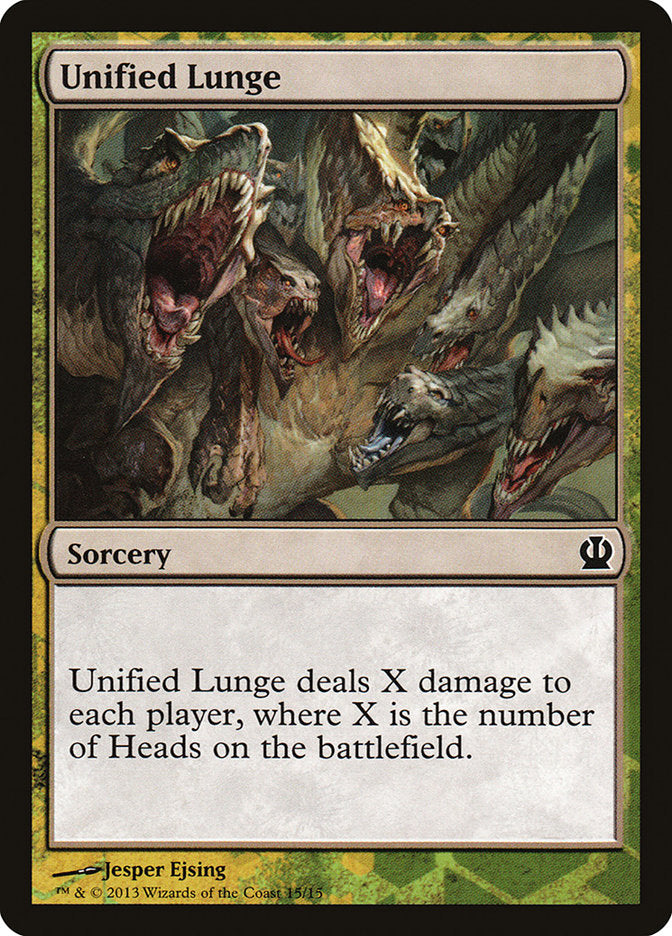 Unified Lunge [Theros Hero's Path] | PLUS EV GAMES 