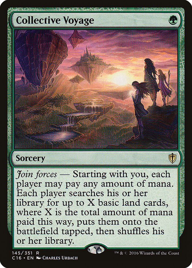 Collective Voyage [Commander 2016] | PLUS EV GAMES 