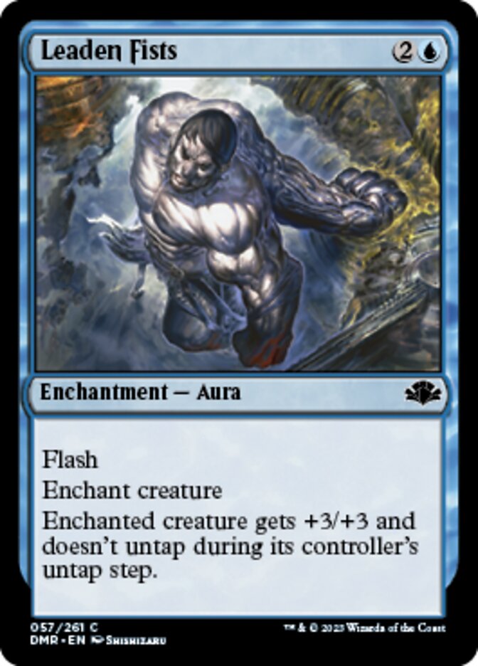 Leaden Fists [Dominaria Remastered] | PLUS EV GAMES 