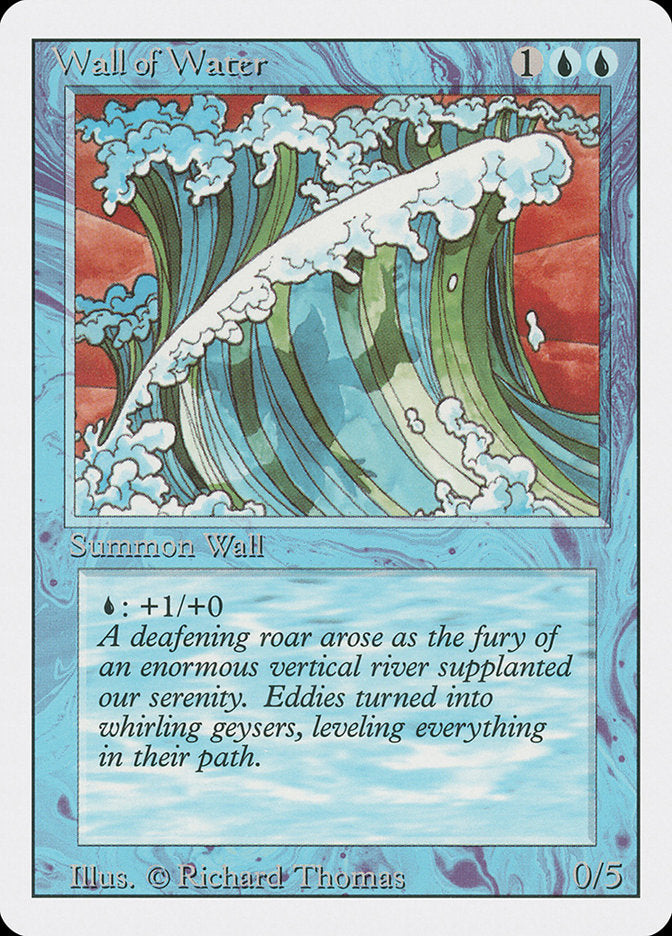 Wall of Water [Revised Edition] | PLUS EV GAMES 