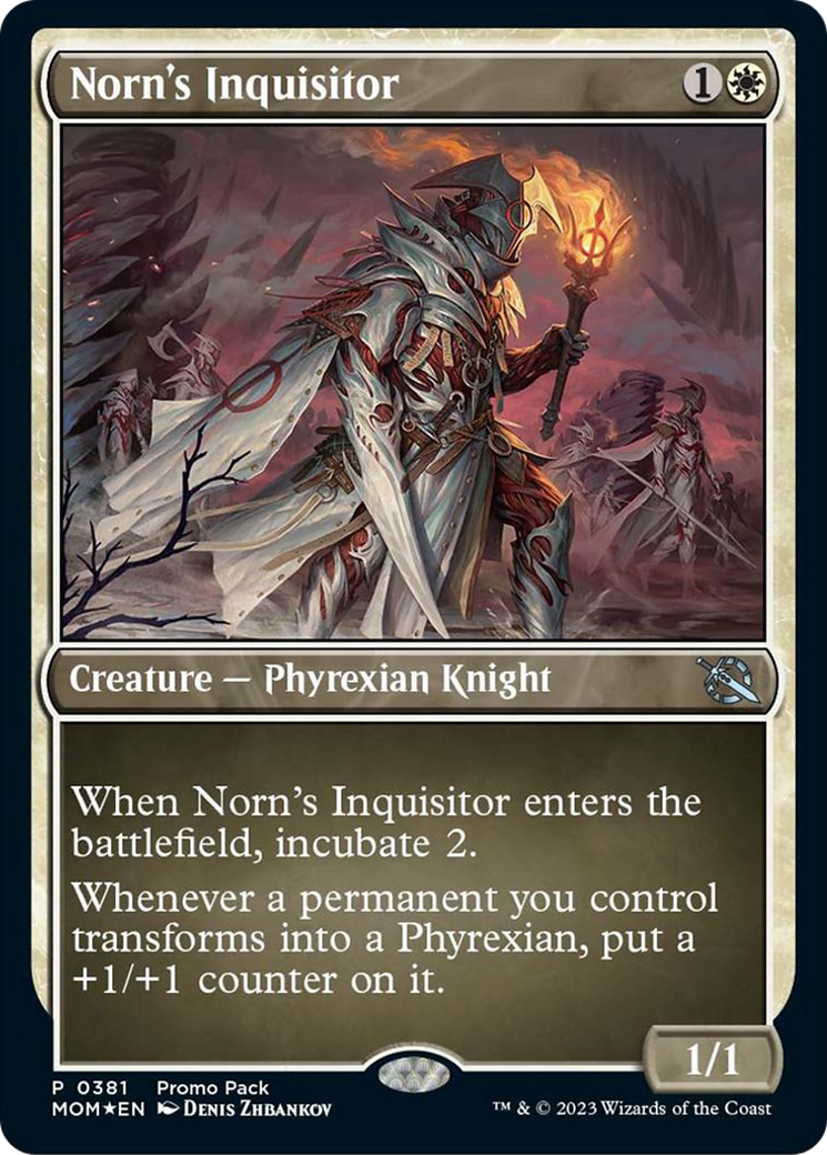 Norn's Inquisitor (Promo Pack) [March of the Machine Promos] | PLUS EV GAMES 