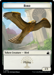 Bird // Soldier Double-Sided Token [Ravnica Remastered Tokens] | PLUS EV GAMES 