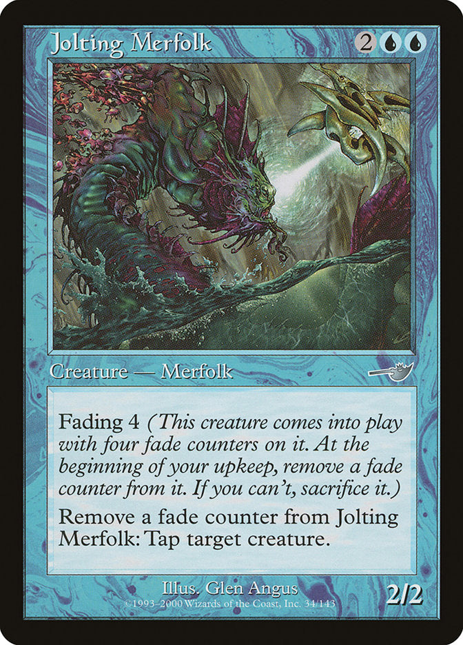 Jolting Merfolk [Nemesis] | PLUS EV GAMES 