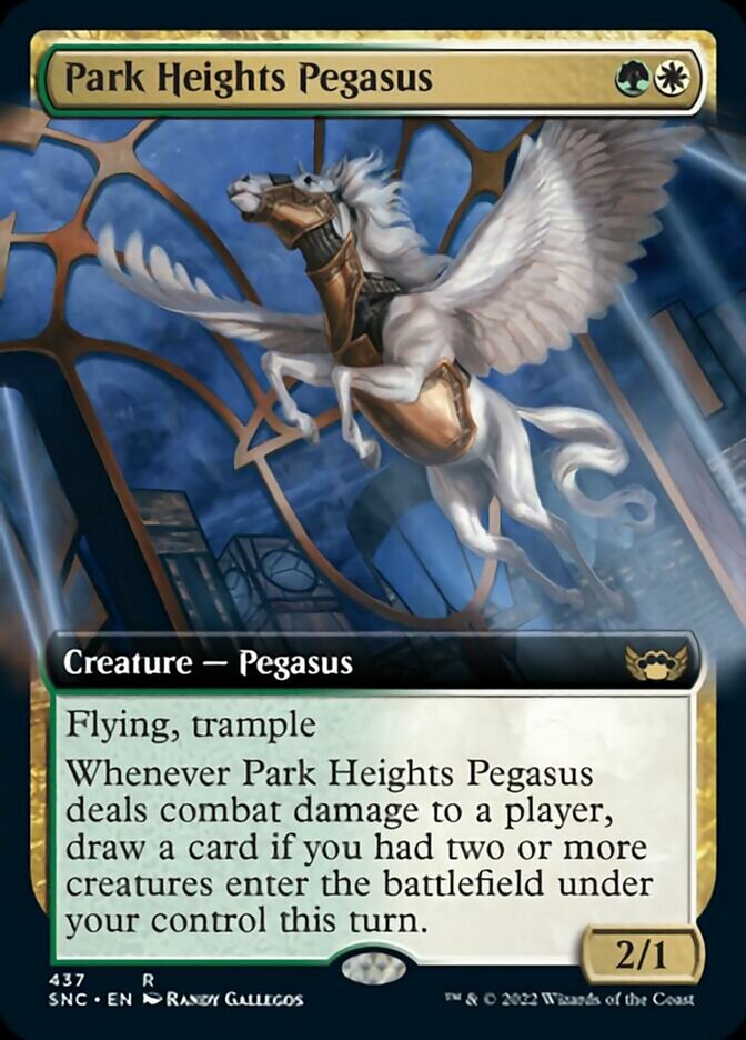 Park Heights Pegasus (Extended Art) [Streets of New Capenna] | PLUS EV GAMES 