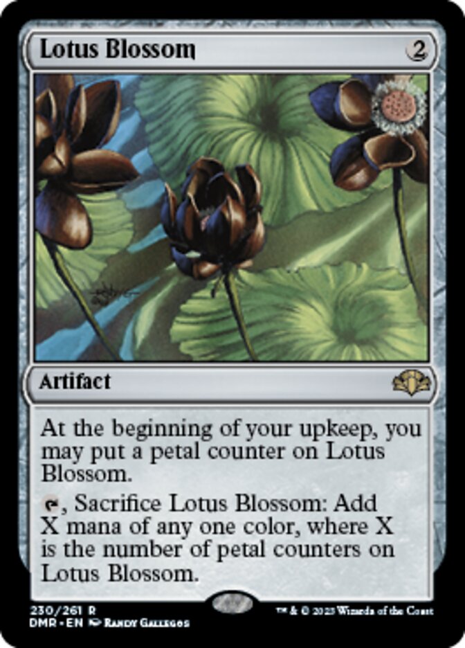 Lotus Blossom [Dominaria Remastered] | PLUS EV GAMES 