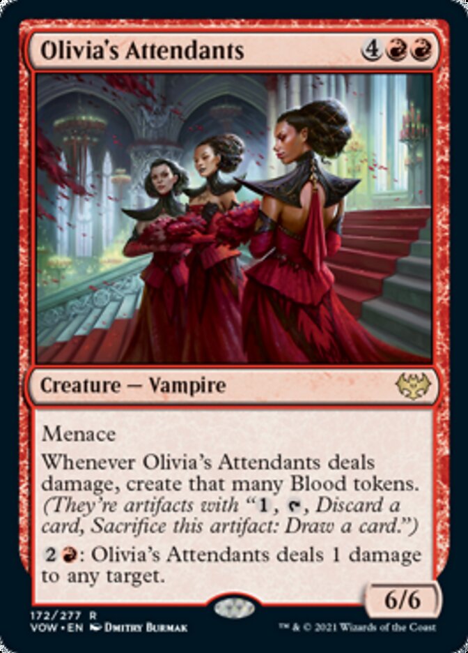 Olivia's Attendants [Innistrad: Crimson Vow] | PLUS EV GAMES 