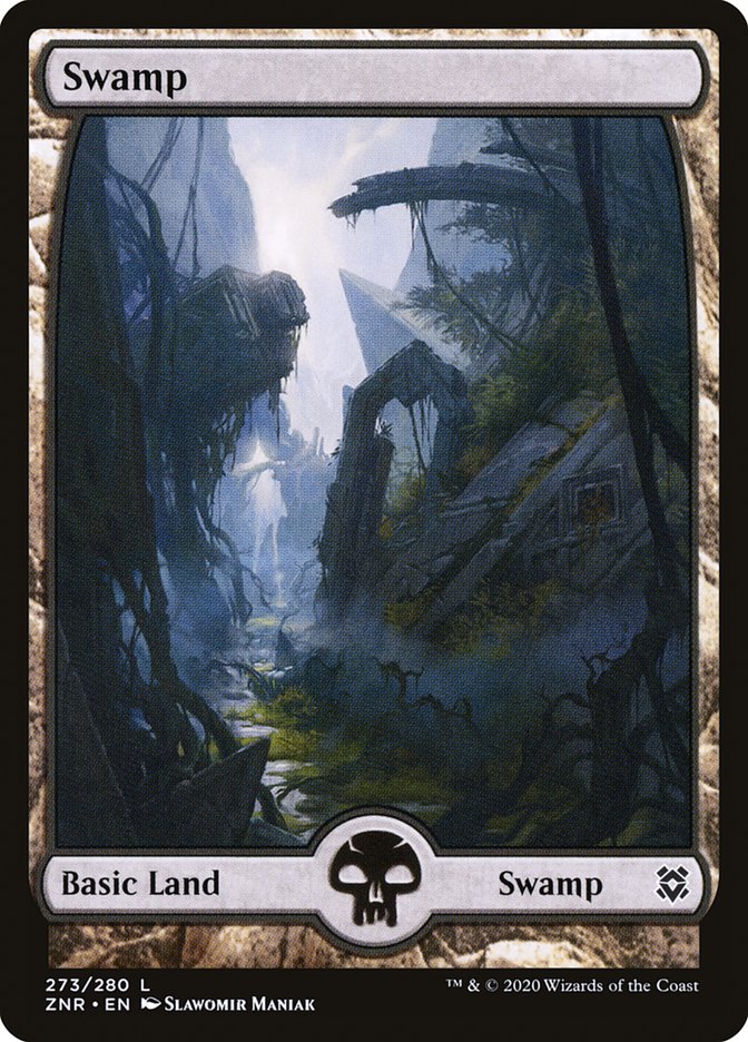 Swamp (273) [Zendikar Rising] | PLUS EV GAMES 