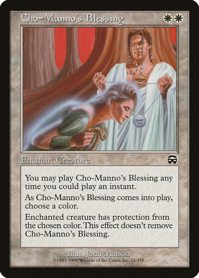 Cho-Manno's Blessing [Mercadian Masques] | PLUS EV GAMES 