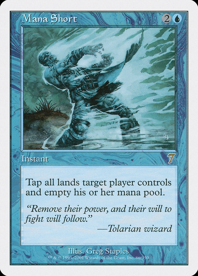 Mana Short [Seventh Edition] | PLUS EV GAMES 