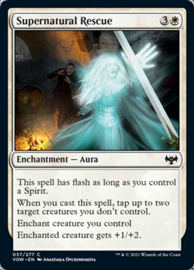 Supernatural Rescue [Innistrad: Crimson Vow] | PLUS EV GAMES 