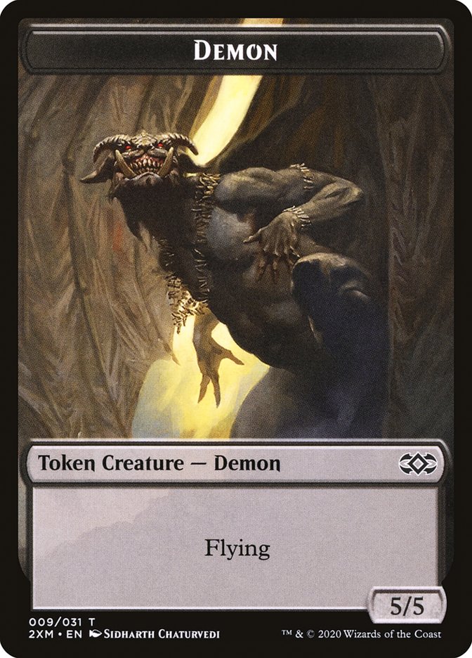 Demon [Double Masters Tokens] | PLUS EV GAMES 