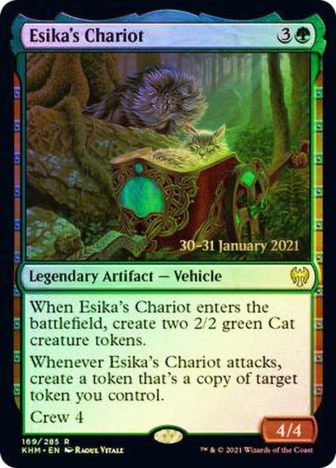 Esika's Chariot  [Kaldheim Prerelease Promos] | PLUS EV GAMES 