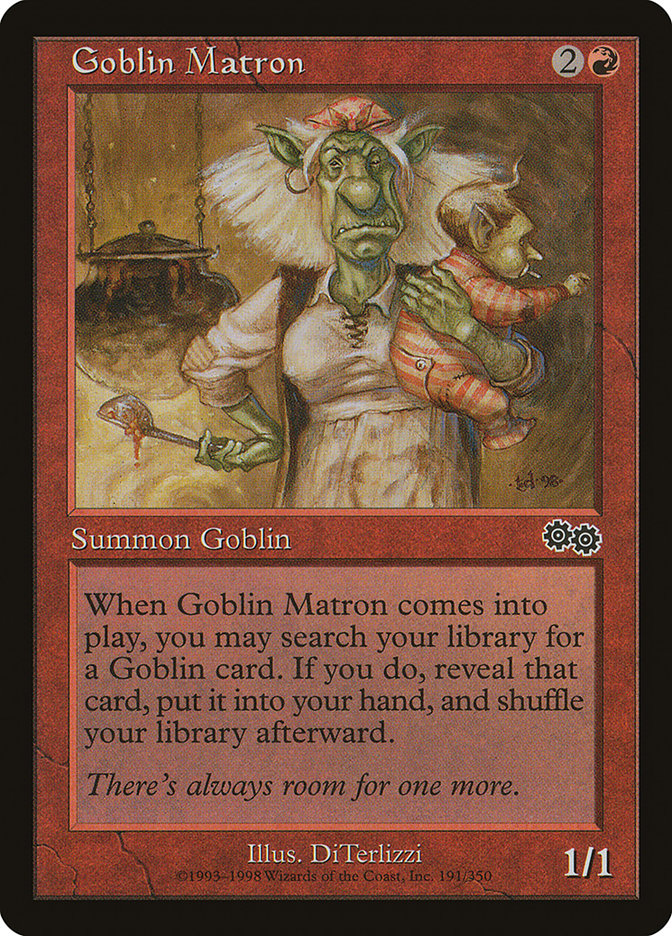 Goblin Matron [Urza's Saga] | PLUS EV GAMES 