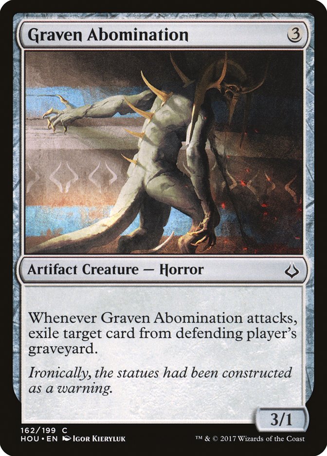 Graven Abomination [Hour of Devastation] | PLUS EV GAMES 