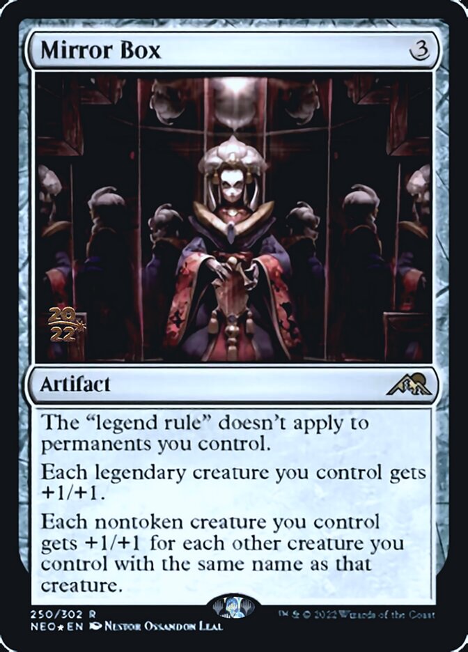 Mirror Box [Kamigawa: Neon Dynasty Prerelease Promos] | PLUS EV GAMES 