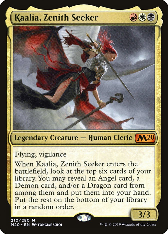 Kaalia, Zenith Seeker [Core Set 2020] | PLUS EV GAMES 