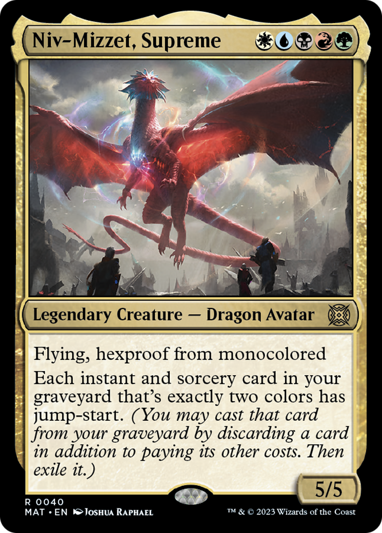 Niv-Mizzet, Supreme [March of the Machine: The Aftermath] | PLUS EV GAMES 