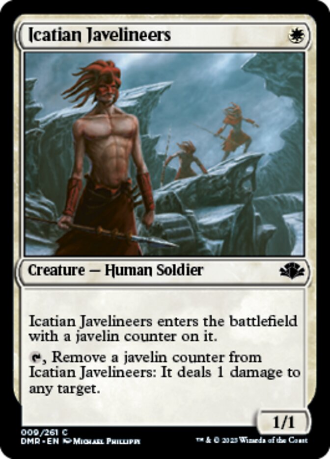 Icatian Javelineers [Dominaria Remastered] | PLUS EV GAMES 