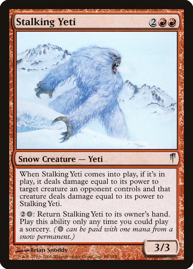 Stalking Yeti [Coldsnap] | PLUS EV GAMES 