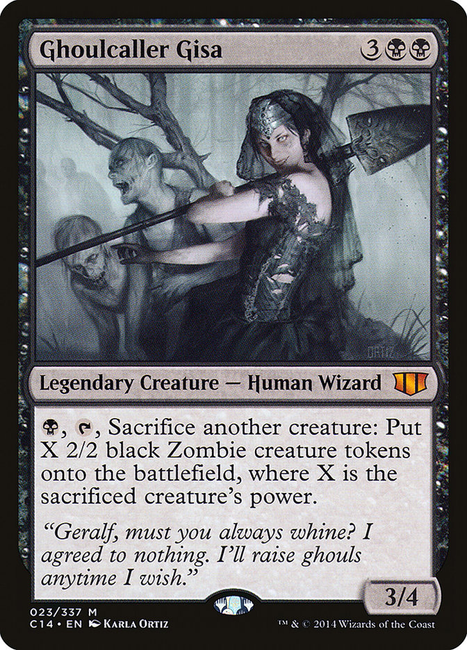 Ghoulcaller Gisa [Commander 2014] | PLUS EV GAMES 