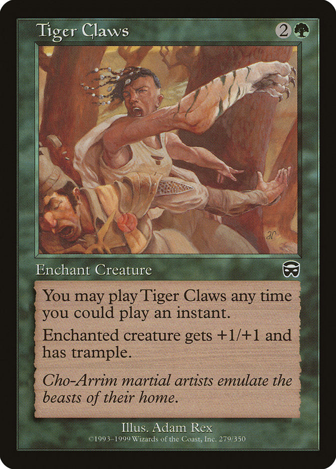 Tiger Claws [Mercadian Masques] | PLUS EV GAMES 