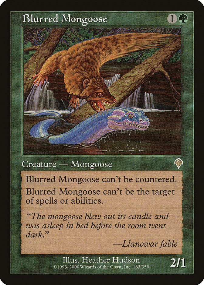 Blurred Mongoose [Invasion] | PLUS EV GAMES 