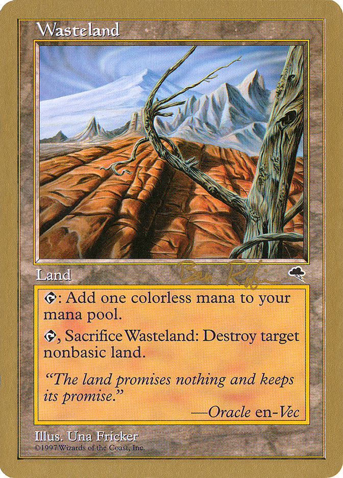 Wasteland (Ben Rubin) [World Championship Decks 1998] | PLUS EV GAMES 