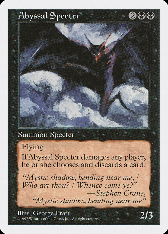 Abyssal Specter [Fifth Edition] | PLUS EV GAMES 