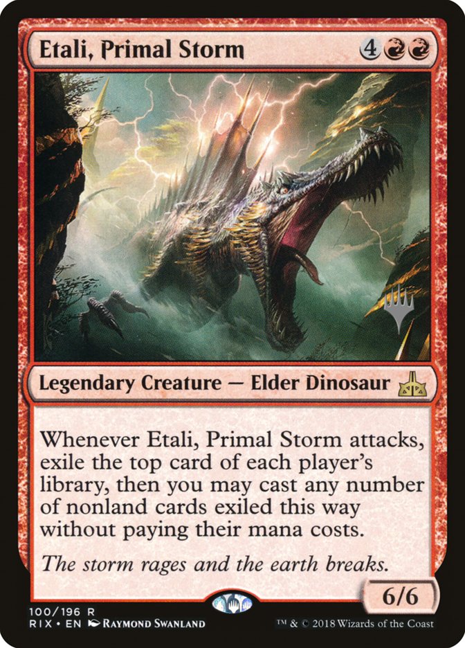 Etali, Primal Storm (Promo Pack) [Rivals of Ixalan Promos] | PLUS EV GAMES 