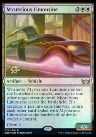 Mysterious Limousine [Streets of New Capenna Prerelease Promos] | PLUS EV GAMES 