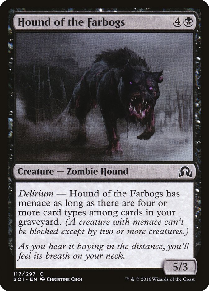 Hound of the Farbogs [Shadows over Innistrad] | PLUS EV GAMES 