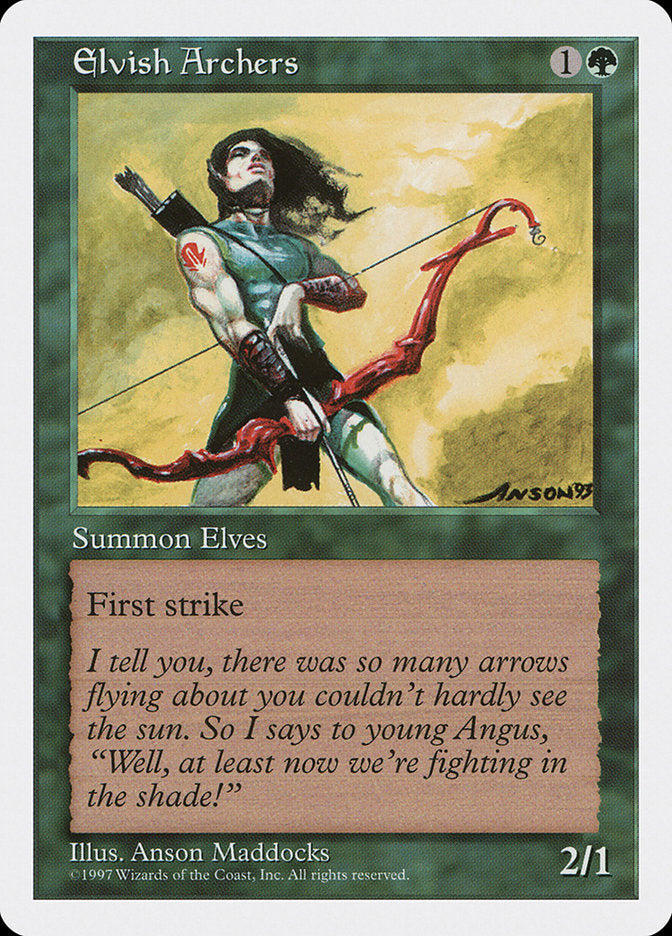 Elvish Archers [Fifth Edition] | PLUS EV GAMES 